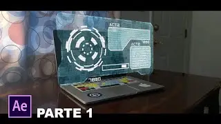 After Effects Tutorial: Hologram Effect (Español) parte1