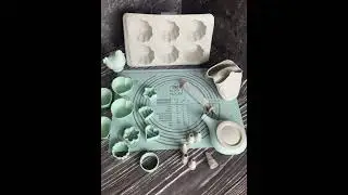 Набор кондитера Homy Mood 22 в 1. Набор для моделирования кондитерских украшений.