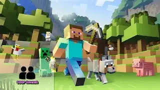 How to play splitscreen in Minecraft with double keyboards and mouse *Nucleus Coop tutorial