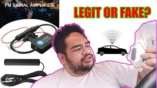 FM Signal Booster / Amplifier & Antenna Signal Booster | Installation and Testing | Legit  or Fake?
