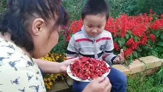 внук летом у бабушки