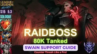 Wild Rift Swain Support Guide - How To Dominate - Build, Runes, Gameplay