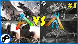 ARK 2 DINO COMPARACION