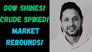 Stock Market Rebounds: Dow & Crude Shine | Gold Near Key Resistance!