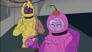 Little Astronaut/ Among us OC's Animation