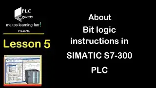BIT LOGIC instruction tutorial -Simatic s7-300 plc