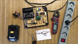 Makita charger modification, current adjustment, Makita DC18SD.