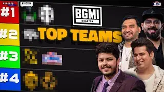 IGC Casters Rank Every BGMI Team