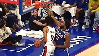 NBA Acrobatic Finishes 🔥