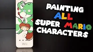 Yoshi – Painting ALL Mario Characters onto Wii Remotes
