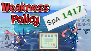 Weakness Policy Greninja Sweep | Pokemon Showdown