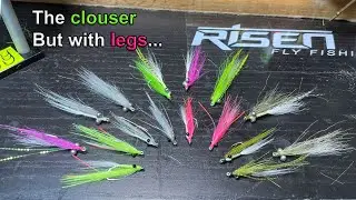 Clouser Minnow, but with LEGS - McFly Angler Fly Tying Tutorials