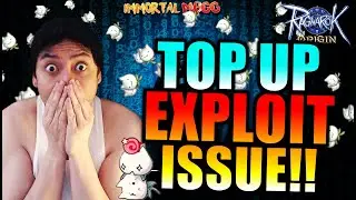 TOP UP EXPLOIT ISSUE!! - RAGNAROK ORIGIN