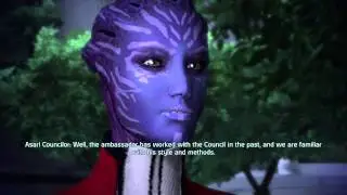 Mass Effect: Picking Udina for the Council (Paragon)