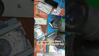 Iphone Back Glass Change without Ledger Machine #Basicidea