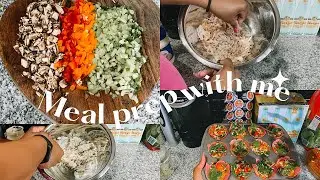 Meal Prep With Me⎜Easy And Quick Meal Prep Ideas for Weight Loss⎜Plus Size Weight Loss Journey