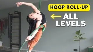 Master Aerial Hoop Roll Up in 10 MIN: Ultimate Progression Guide for All Levels