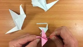 Журавлик. Оригами