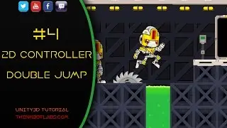 Unity 2D Character Controller: Double Jumping