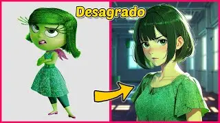 INTENSAMENTE 2 pero AMINE 🤡🤡 INSIDE OUT 2 edicíon 🎶TRISTEZA😱ENVIDIA🥰ANSIEDAD
