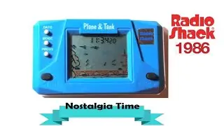 Radio Shack - 1986 - Plane & Tank handheld console game