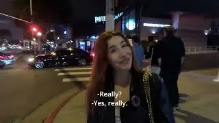 The Streets of LA at Night - Figueroa Street - Los Angeles | USA