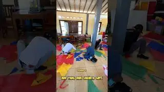Lomba Bikin Layangan Gapangan Dari Kertas