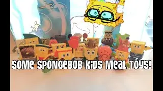 Some SpongeBob Kids Meal Toys!
