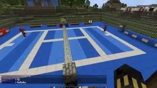 Minecraft Tennis!