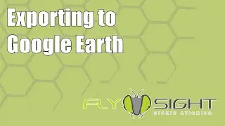 Exporting to Google Earth in FlySight Viewer