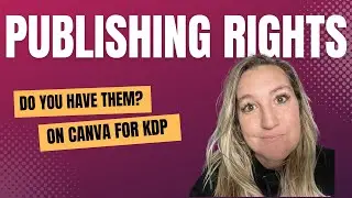 Canva to Amazon Kdp Update (Protecting your books)