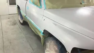Auto Body Painting Trick Paint Run or Over-spray Easy Removal, Easy