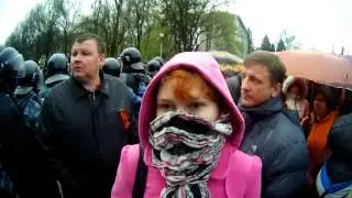 Горячо! Замес в Запорожье, Яичное воскресенье, 13 апреля 2014 - хроника Тезис-ТВ, Виталий Дзюба