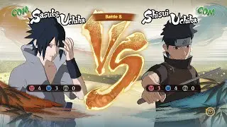 Naruto Shippuden: Ultimate Ninja Storm 4, Sasuke Uchiha (Rinne Sharingan) VS Shisui Uchiha!