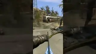 Dying Light Game Electrocuting Zombies WIth A Bow 
