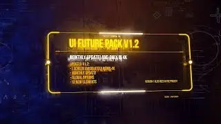 UI Future Pack v1.2 / Monthly FREE Update HUD Pack