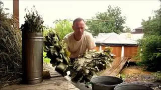 Два способа запаривать веники в русской бане