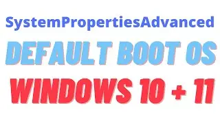 Setup Default OS On Dual-Boot PC System Windows 10 And Windows 11