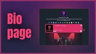 Create Your Perfect Bio Page with Lumia Stream! | Step-by-Step Guide
