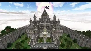 Building A Castle In Minecraft *Live*