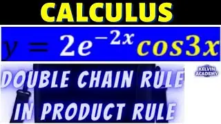 Solved Double Chain Rule in Product Rule | Differential Calculus | Derivatives