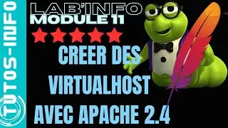 CREER DES VIRTUALHOSTS DANS APACHE (module 11)