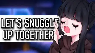 Cuddling With Your Goth Girlfriend (GF Roleplay Audio + Rain + Hairplay + Sleeping Together)