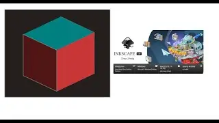 Inkscape Tutorial. Inkscape 1.0 Tutorial. Create 3D boxes Tool.