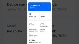 Realme 12 Plus Realme UI 6.0 Open Beta Update 