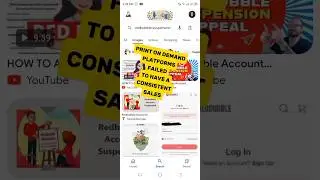 Print on Demand platforms that don't works for me 