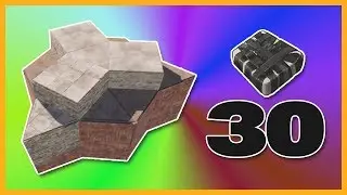 Rust Solo / Duo Base Design | Hard to Raid
