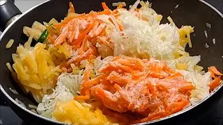 If you put Frozen Cabbage with Carrot & Turnip, see magic Vege! of a Easy & Fast Fried Vege recipes