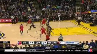 Cj McCollum crosses Kevin Durant