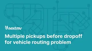 Model multiple pickups before a dropoff for vehicle routing problem (VRP)